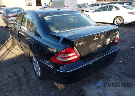2006 Mercedes-Benz C 350 Luxury 4Matic из США, поврежденный, VIN WDBRF87JX6F763067